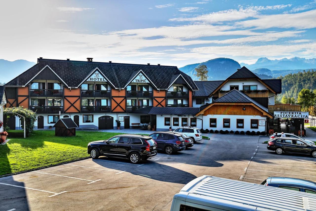Hotel Tripic, Restaurant And Pizzeria Бохинь Экстерьер фото